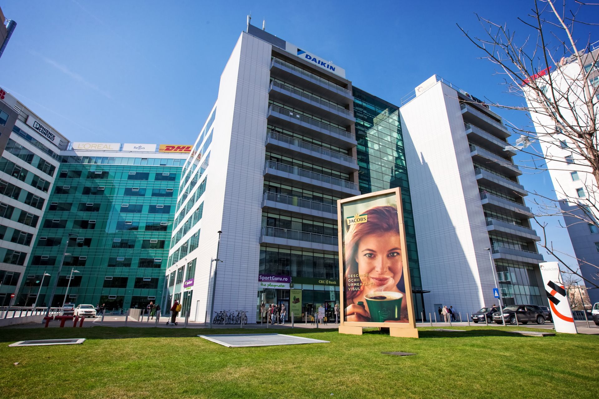Afi Park Floreasca -spatii comerciale de inchiriat Barbu Vacarescu, imagine generala fatada