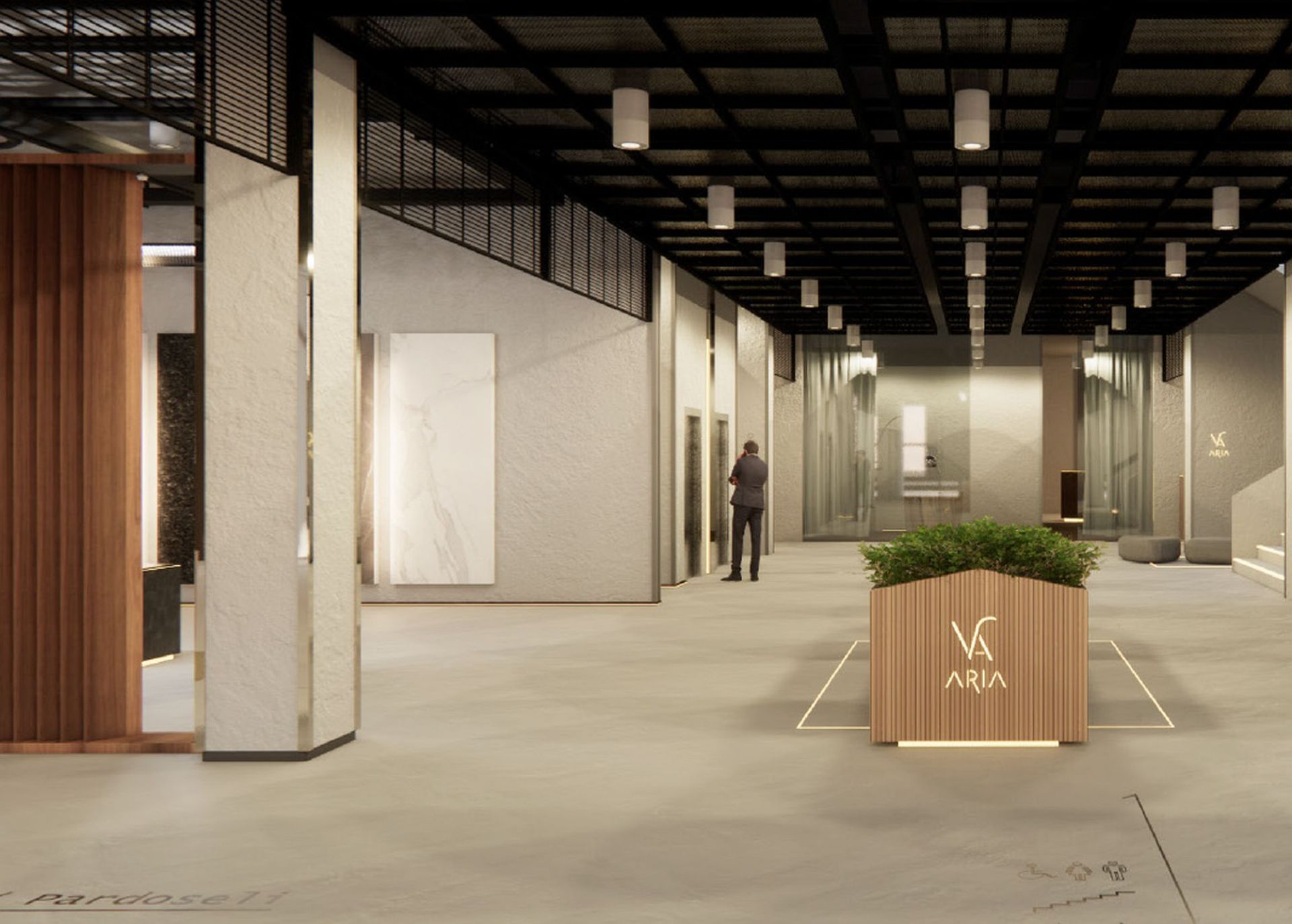 Aria showroom, spatii comerciale de inchiriat, amenajare spatiu showroom