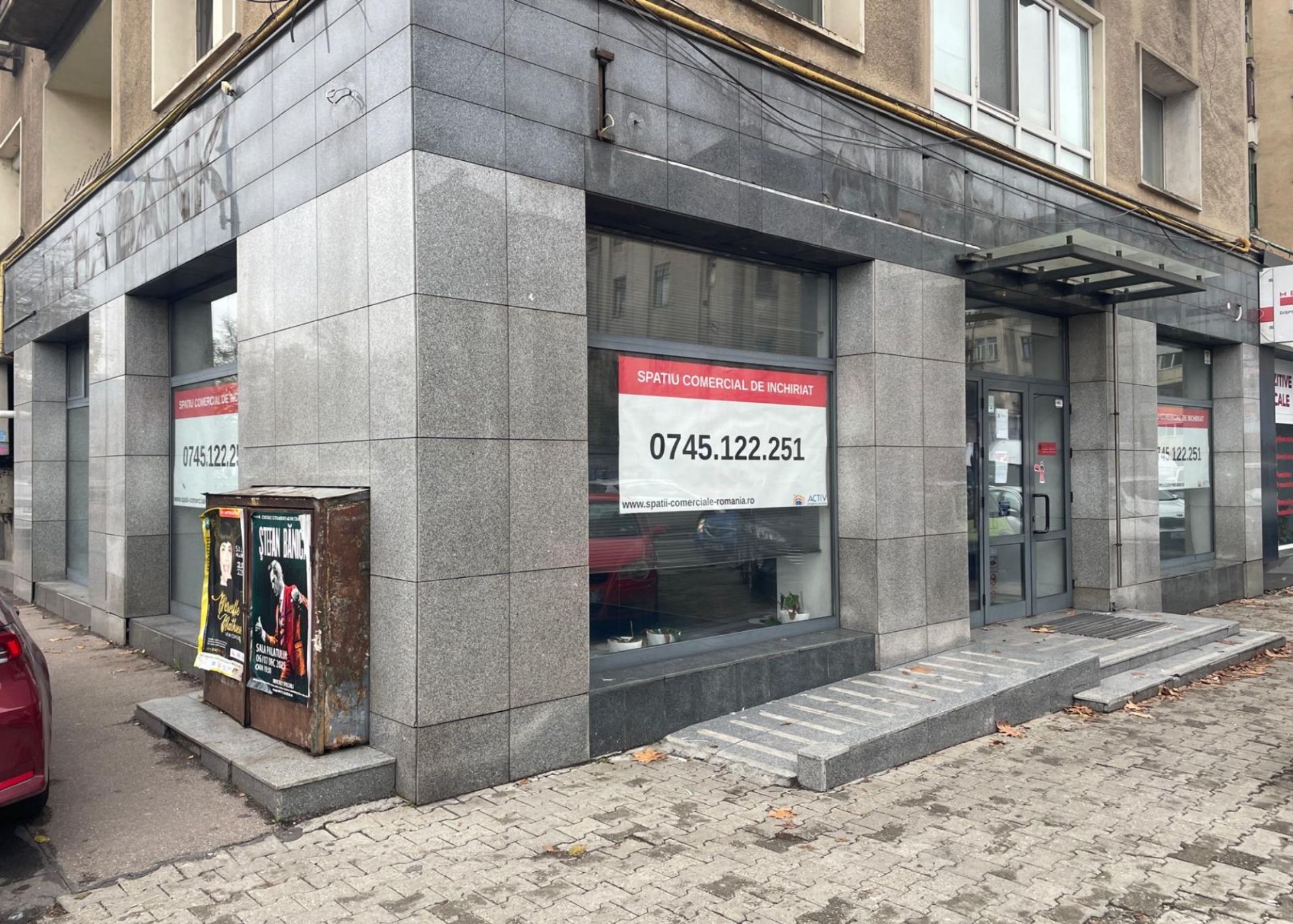 Spatiu comercial de inchiriat sector 5, trafic auto si pietonal intens.