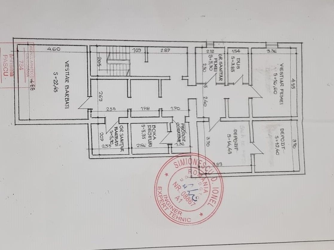 Spatiu comercial de inchiriat in Braila in zona ultracentrala. Plan demisol