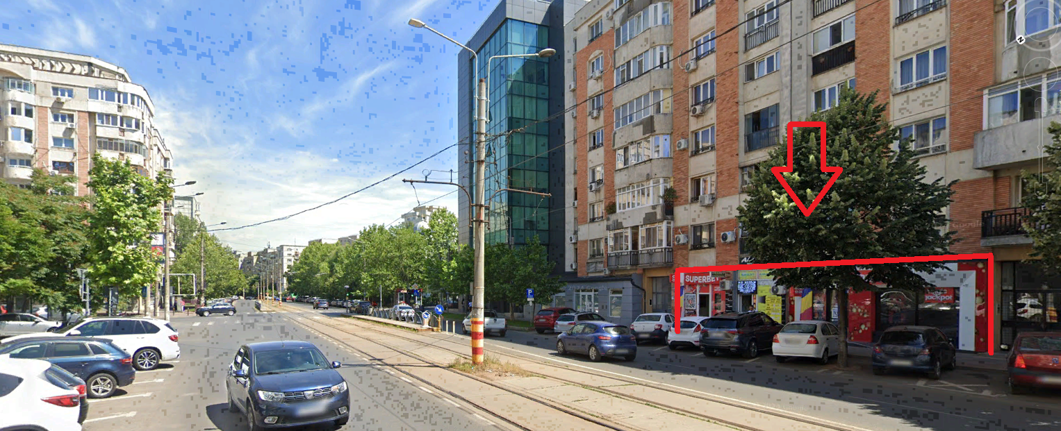 Spatiu comercial de vanzare in Bucuresti, zona ultracentrala. vedere generala spatiu