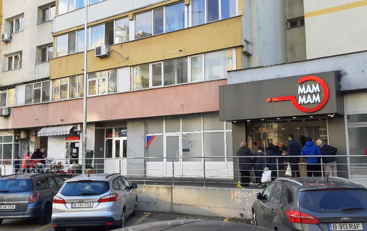 Spatiu comercial de inchiriat in Bucuresti in zona Colentina, sector 2. Vedere fatada