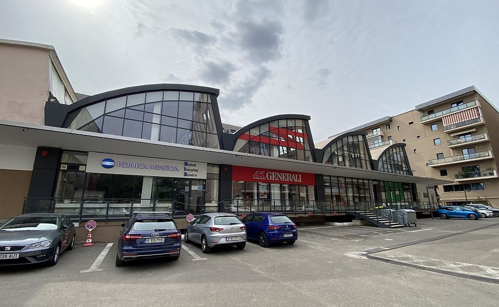 Spatiu comercial de inchiriat in Domenii Business Park, vedere fatada