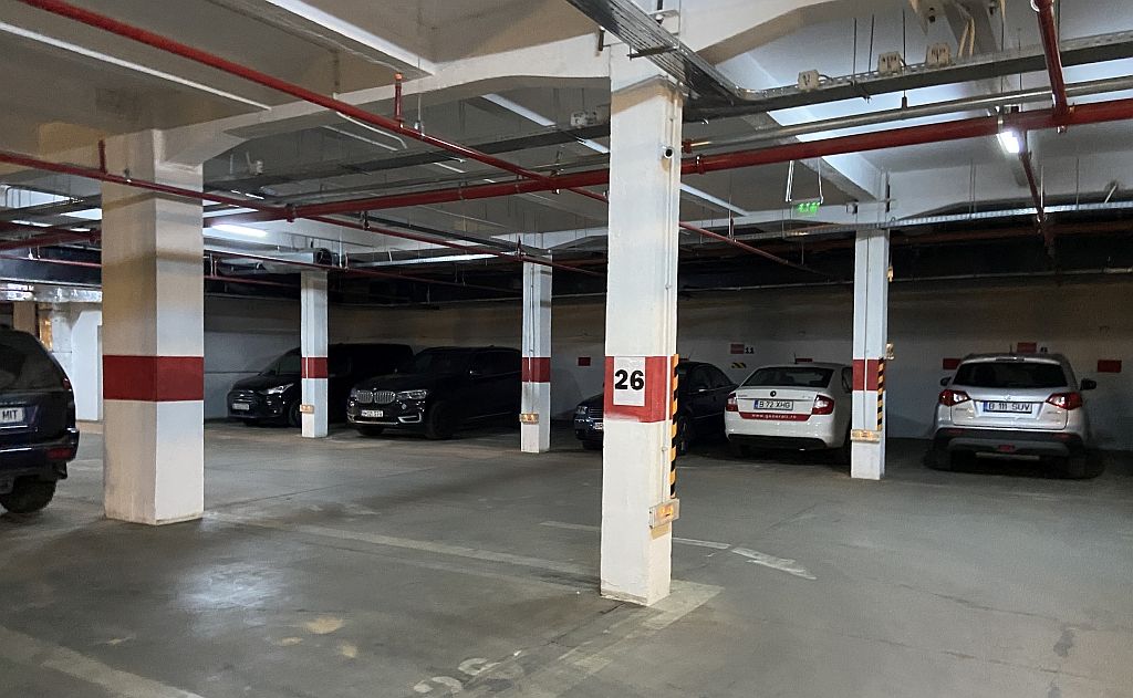 Spatiu comercial de inchiriat in Domenii Business Park, imagine parcare