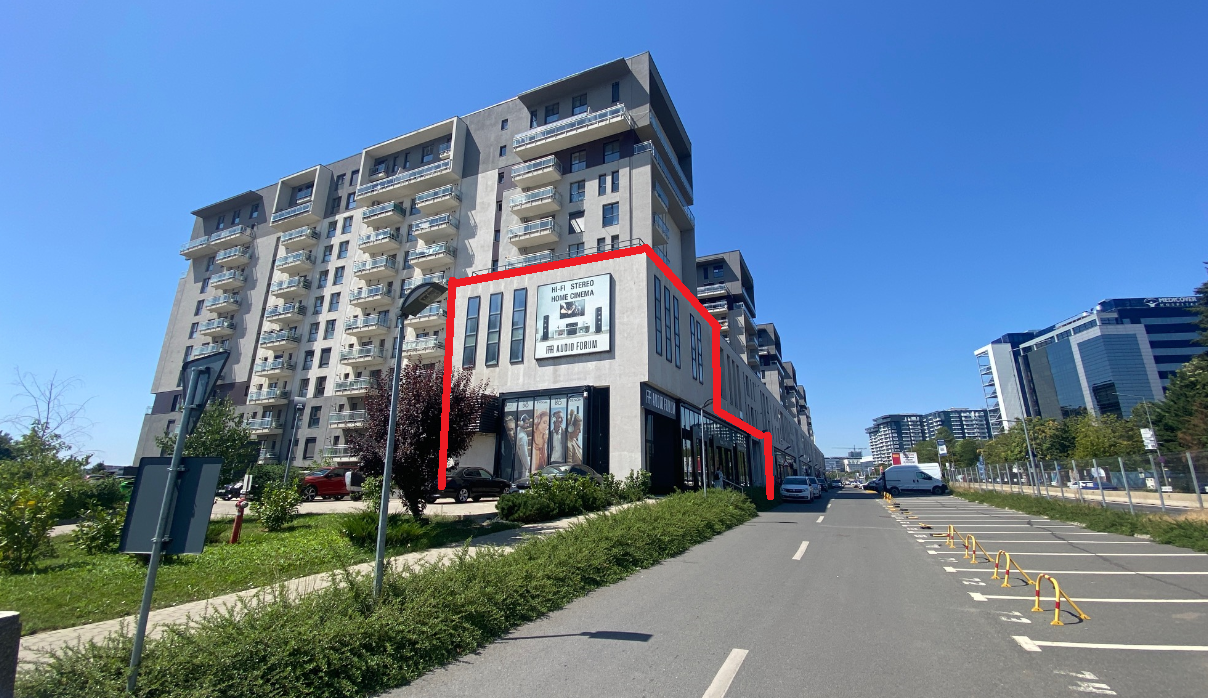 Spatiu comercial de inchiriat in Galeriile Belvedere, Fabrica de Glucoza,  identificare spatiu