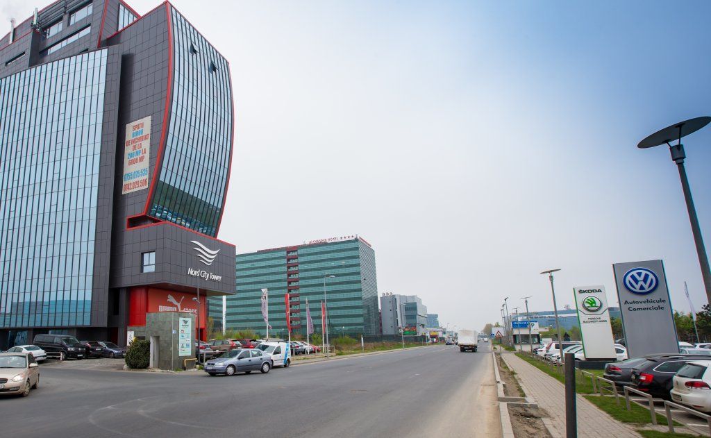 Hyperion Towers spatii comerciale de inchiriat Bucuresti nord poza cale de acces