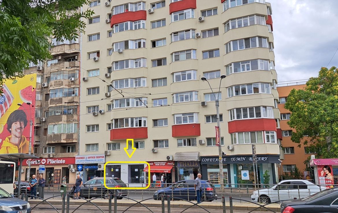 Spatiu comercial de inchiriat in sectorul 1, Bulevardul Iancu de Hunedoara 64, identificare spatiu