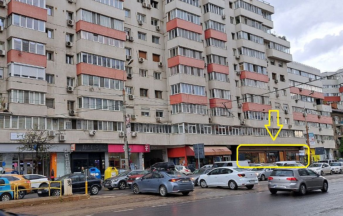 Spatiu comercial de inchiriat pe Bulevardul Ion Mihalache 104 - 255 m2, identificare spatiu