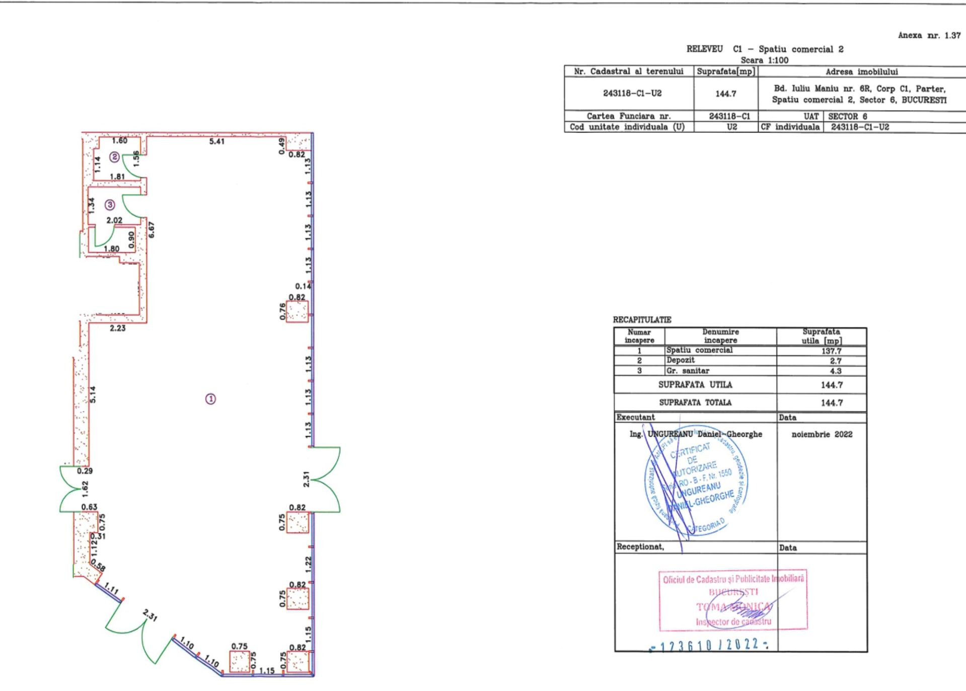 inchiriere spatiu comercial Iuliu Maniu 6, poza plan.jpeg