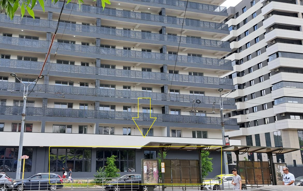 Spatiu comercial in zona de est a Bucurestiului, Str. Liviu Rebreanu, identificare spatiu disponibil