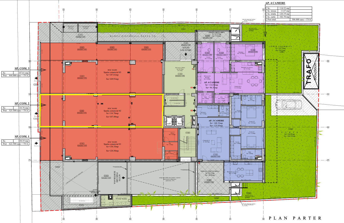 Spatiu comercial de inchiriat, Sebastian 54-56 - poza plan 107mp.png