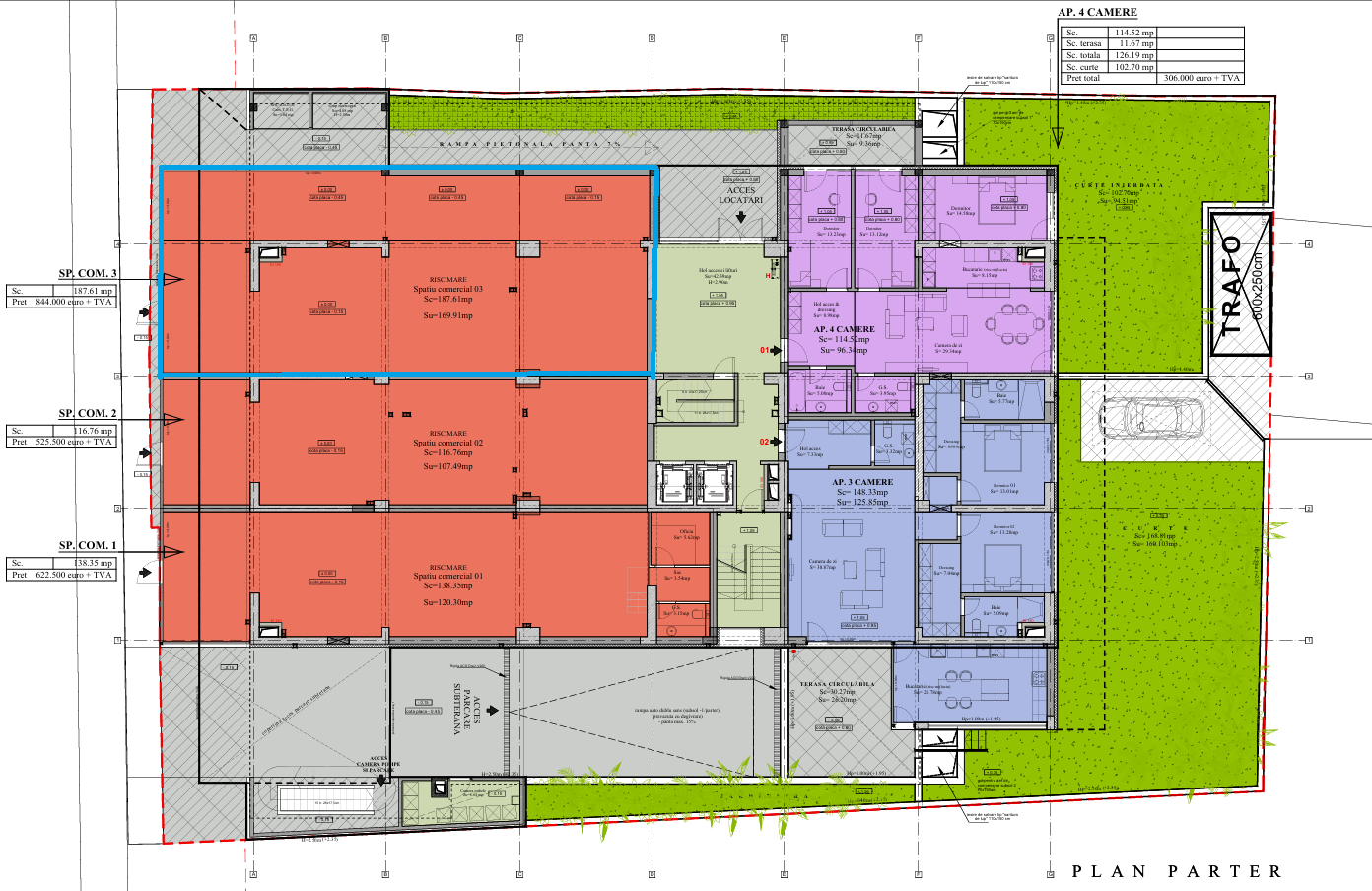 Spatiu comercial de inchiriat, Sebastian 54-56 - poza plan 169mp.png