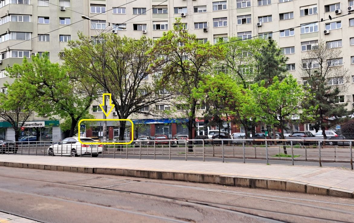 Spatiu comercial de inchiriat in sectorul 1, Soseaua Nicolae Titulescu 119, identificare spatiu disponibil
