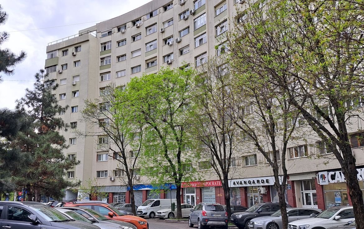 Spatiu comercial de inchiriat in sectorul 1, Soseaua Nicolae Titulescu 119, vedere generala din strada