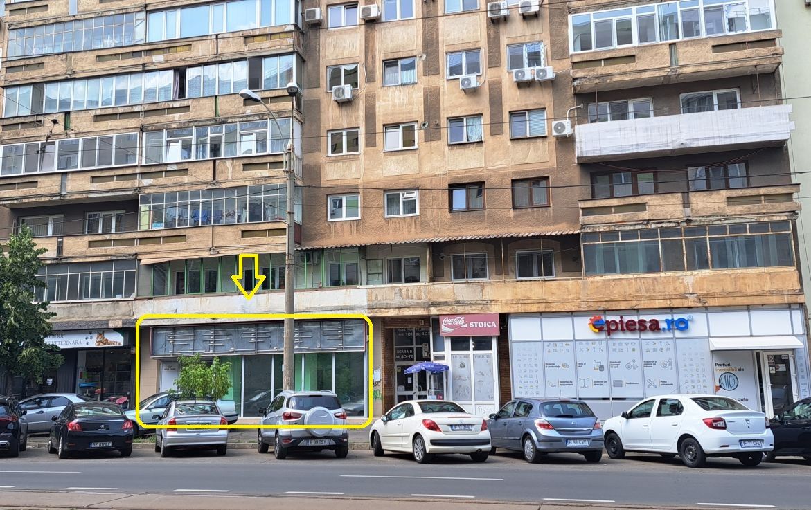 Spatiu comercial de inchiriat in sectorul 2, Soseaua Pantelimon 101, identificare spatiu 