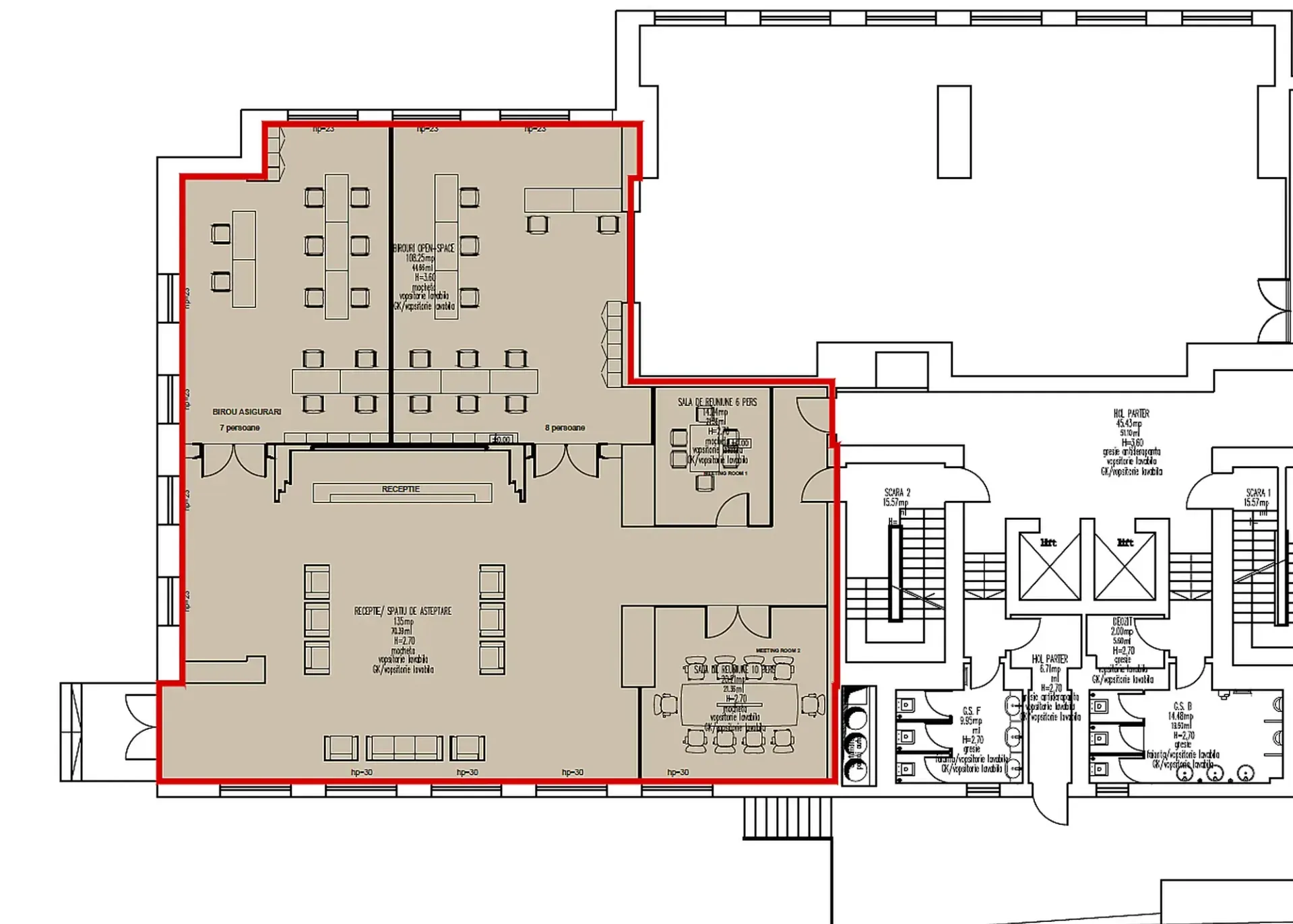 Spatiu comercial de inchiriat in Park Avenue, poza plan.webp