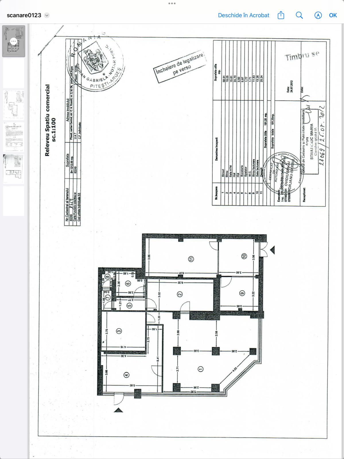 Spatiu comercial de inchiriat Pitesti, poza releveu 183 m2.jpg