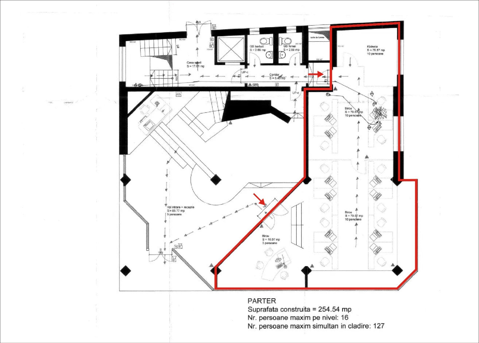Romanitza Office Building - plan parter.jpg