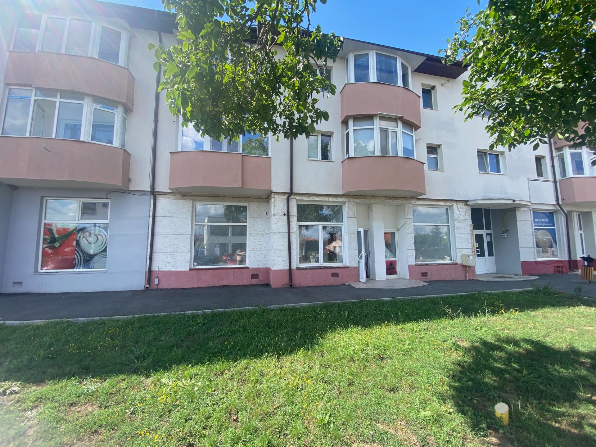 Spatu comercial de inchiriat in Snagov, imagine fatada spatiu 