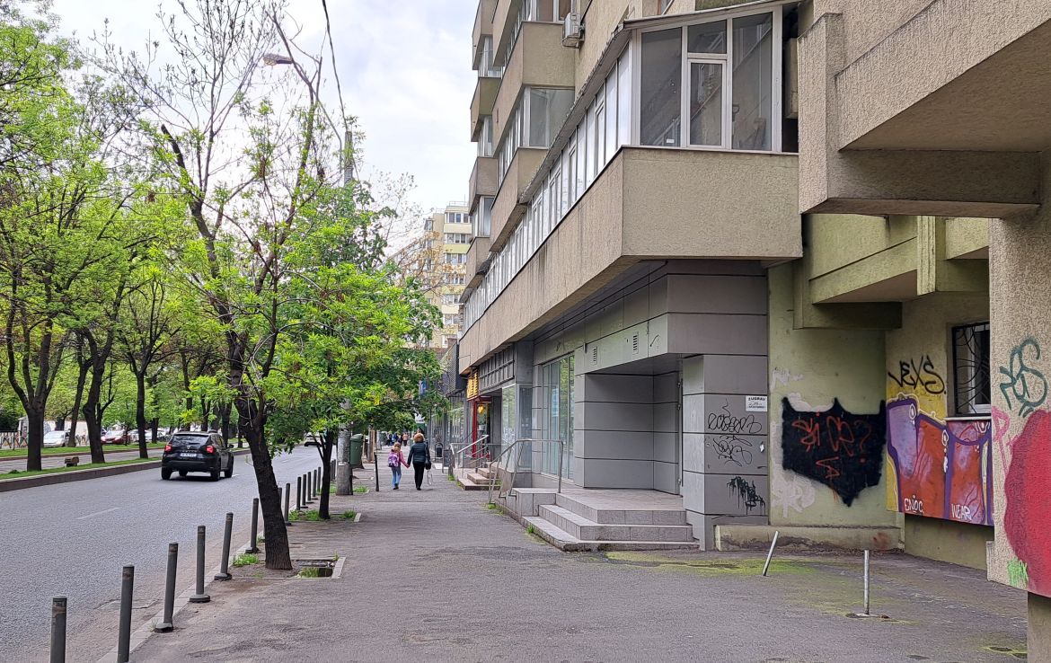 Spatiu comercial de inchiriat in sectorul 1, Soseaua Nicolae Titulescu 95-103, vedere laterala stanga