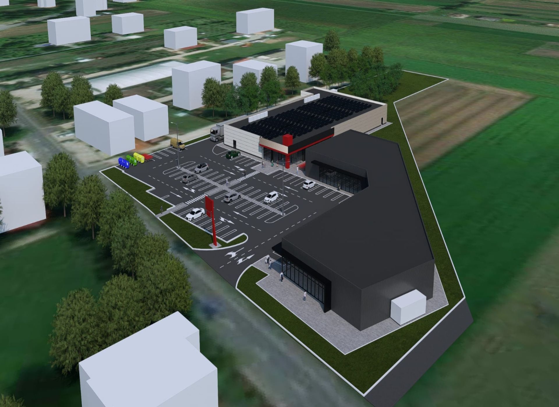 Spatiu comercial de inchiriat, Stupini - poza amplasament 1.jpeg