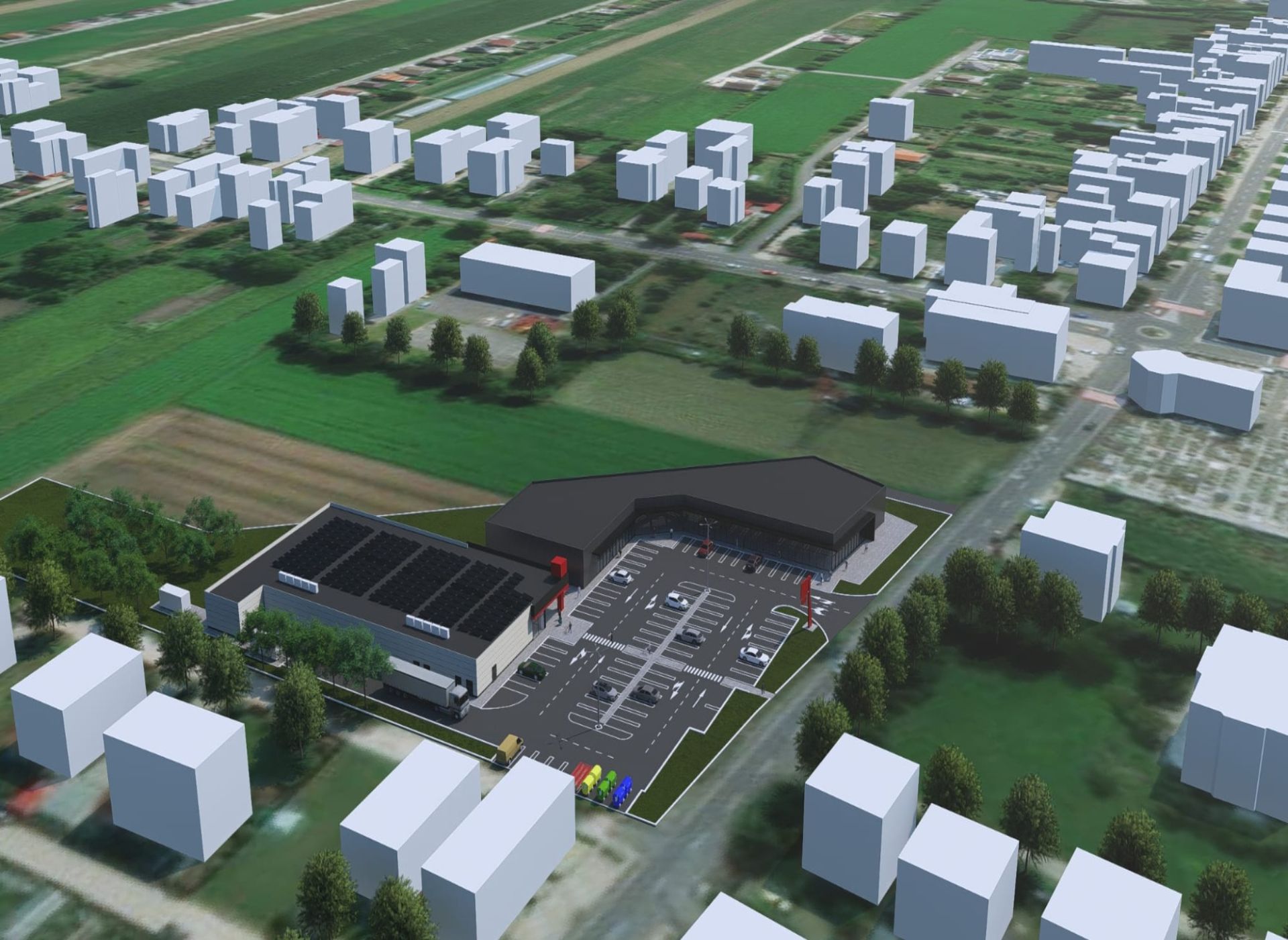 Spatiu comercial de inchiriat, Stupini - poza amplasament 3.jpeg