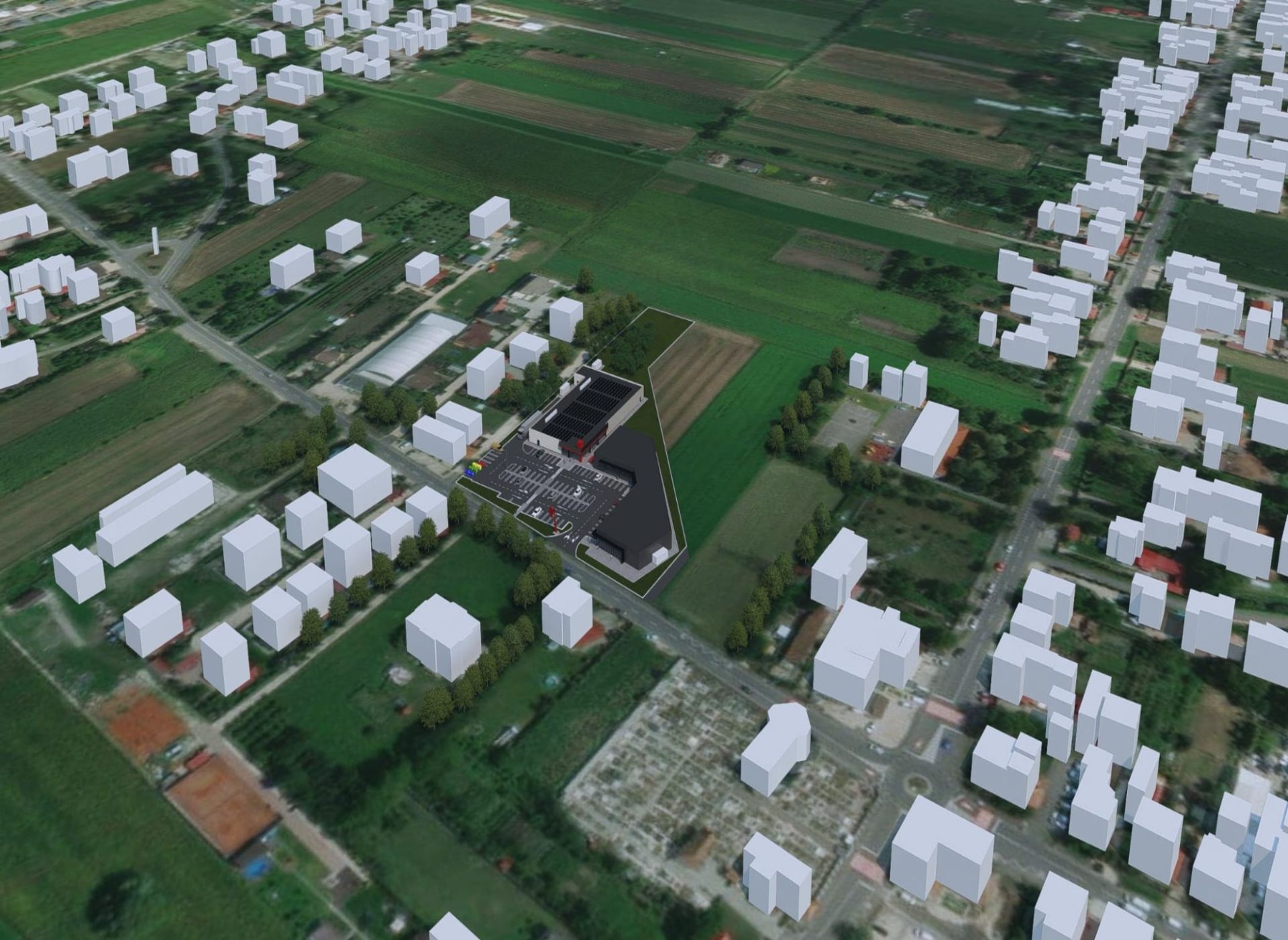 Spatiu comercial de inchiriat, Stupini - poza amplasament 4.jpeg